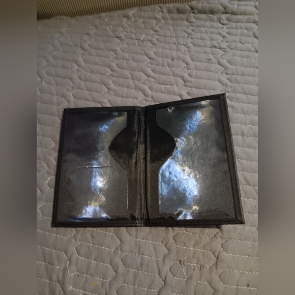 Brown Faux Leather Passport Holder. - Picture 2 of 3